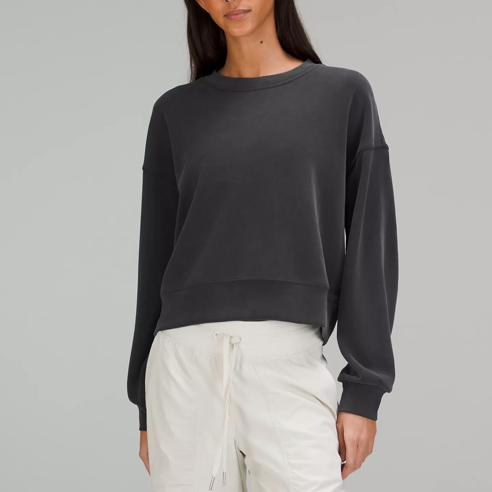 Lululemon Softstreme Perfectly Oversized Cropped Crew